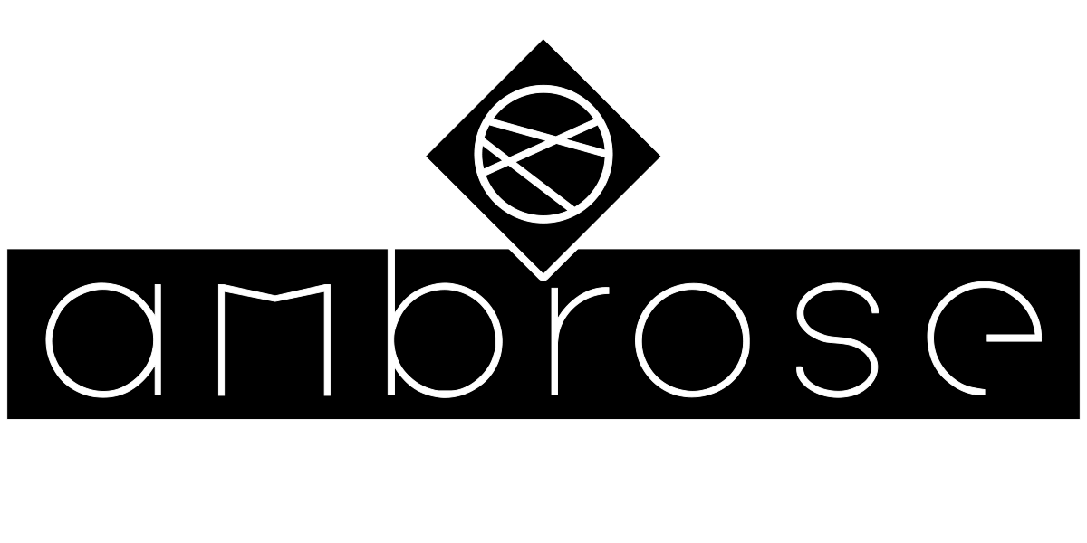 Ambrose West Logo Black